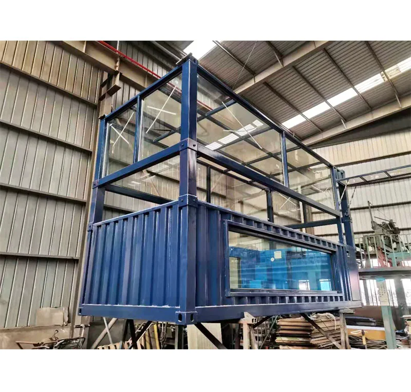 Prefabricated expandable foldable house container expandable