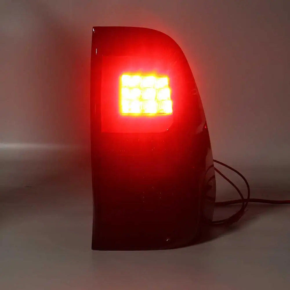 Горячие автомобильные дымовые светодиодные задние фонари для Toyota Hilux Revo M70 2015 2016 2017 2018 Стайлинг тормозные ходовые огни Drl