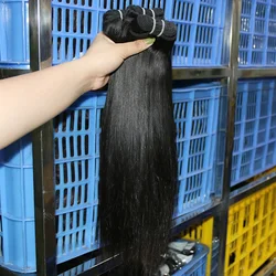 Cuticle Aligned Hair 613 Blonde Color 100% Raw Virgin Full Cuticle Thick Ends Human Hair Extension Straight Brazilian Hair Weft