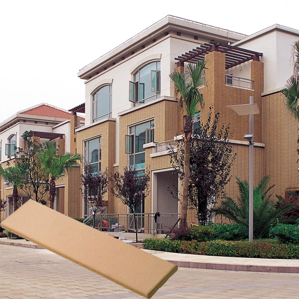 outside decorative clinker red clay tile bricks wall tiles design