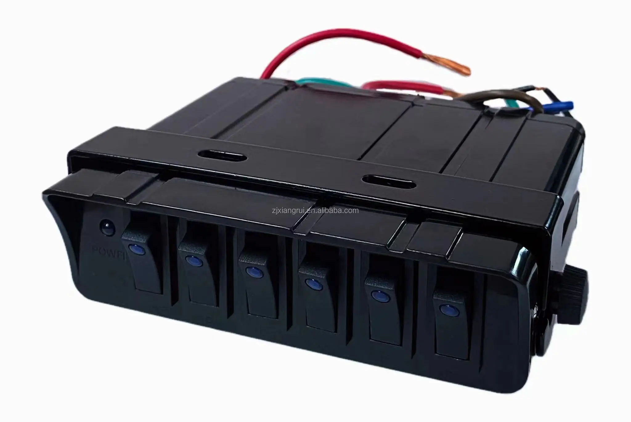 Universal 8 Gang LED Touch Switch Panel Control System 12V 24V Auto Boat Marine for Auto Automotive Lights Car Marine Boat Truck