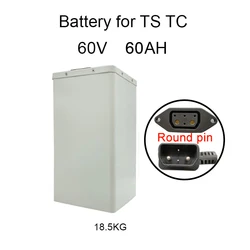 Аккумулятор большой емкости 60 в 60 ач для Super SOCO TS TC Ant BMS, прямая замена, совместим с двойными батареями 60 в 55 Ач 60 А
