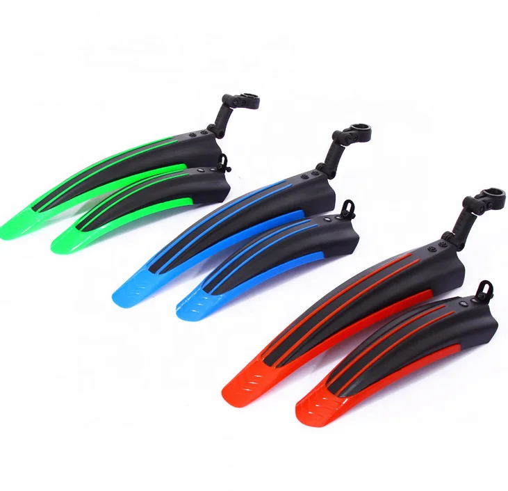 Best quality plastic colorful Mountain Bike Fenders/Mudguard Wings For Bicycle Front/Rear Fenders