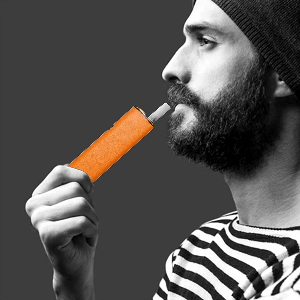 4 Colors Cigarette Smoking Cases PU Leather Case for Iqos iluma One Cover