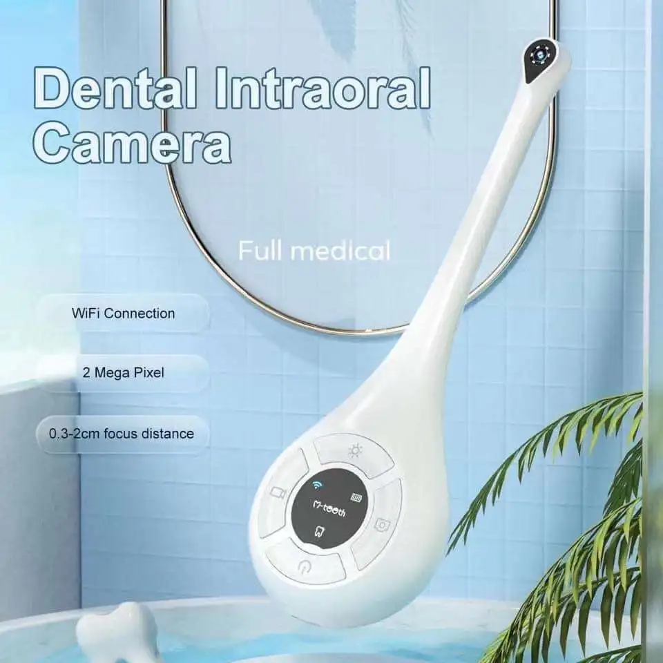GUOMEI Wifi Dental Scaler Intra Oral Endoscope Microscope USB Rechargeable Mouth Mirror Wireless Intraoral Dental Camera
