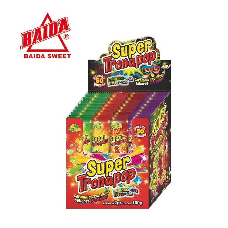 wholesale confectionery product fruity sour blast popping candy