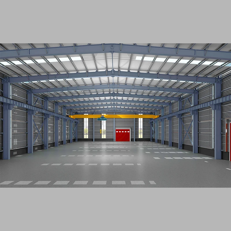 Energy saving, environmental protection, high efficiency Reservation of steel structure plant