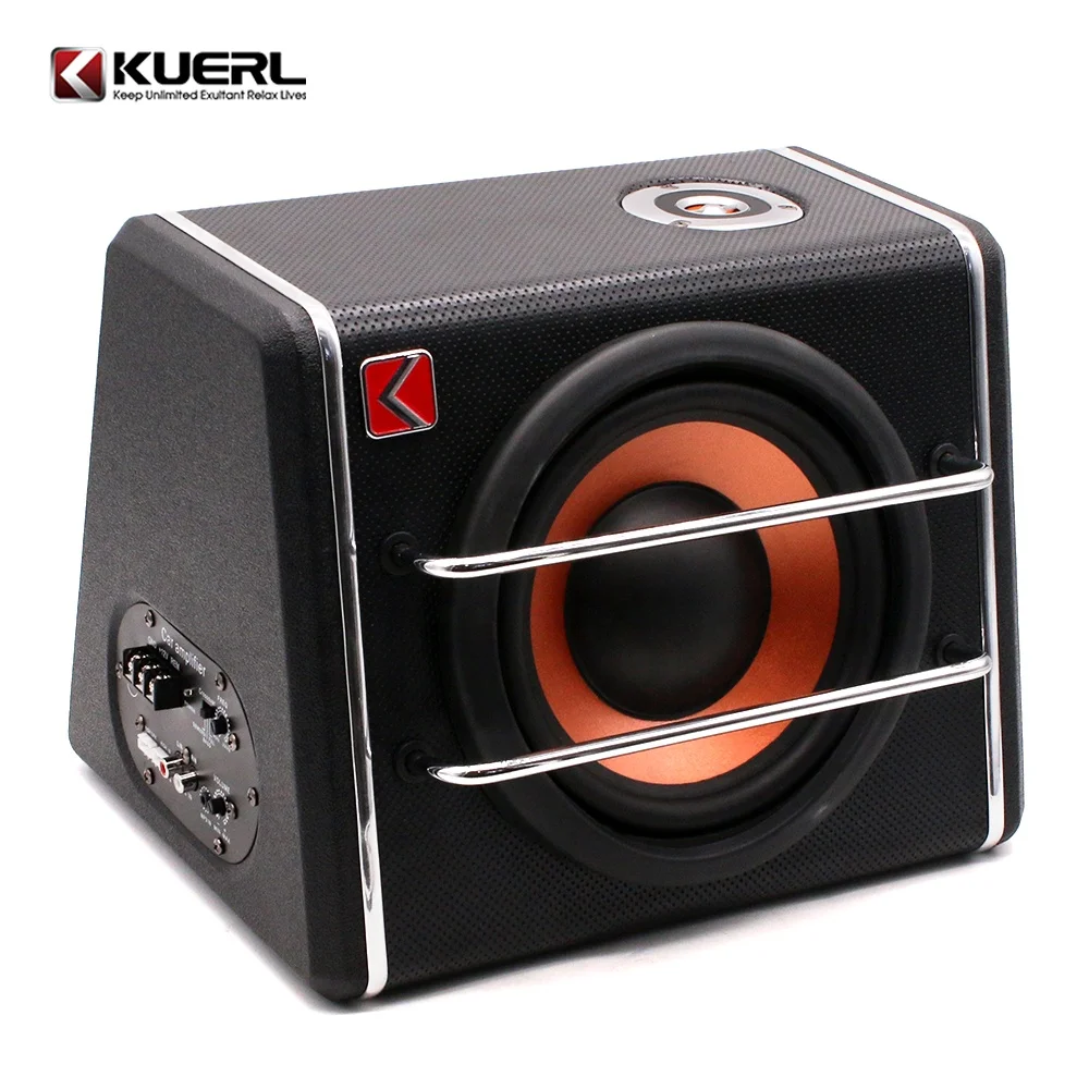 Quick shipment 4ohm spl 12v active speaker subwoofer good price car subwoofer 8 inch