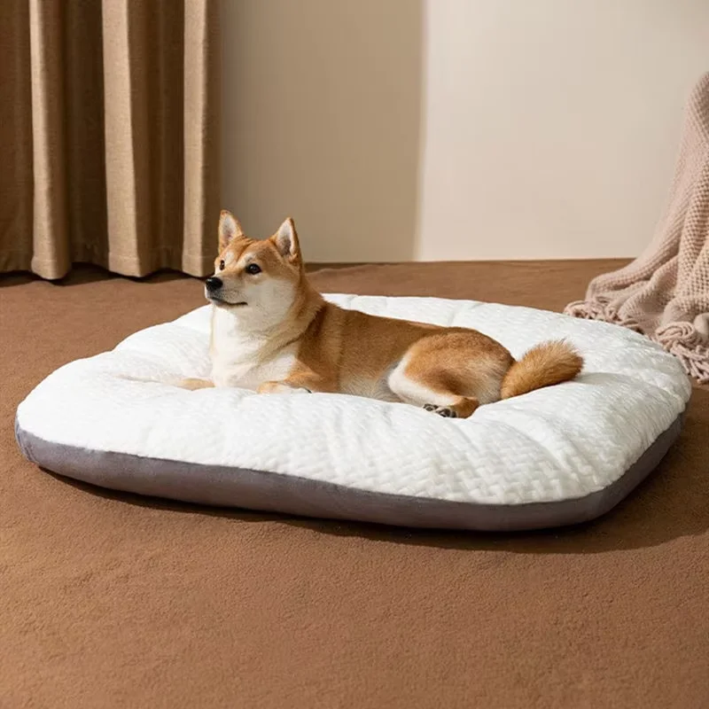 Winter Warm Cat Dog Sleeping Bed Fluffy Soft Plush Pet Pads Pet Sleeping Shelter Cat Warm Mat Cat Dog Bed
