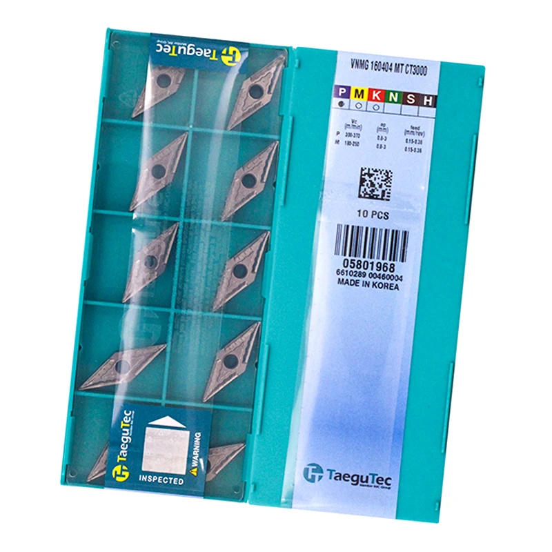 VNMG160404-MT CT3000 High Quality Cnc Machine Inserts Tool Tungsten Cutting Lathe Turning Carbide Insert