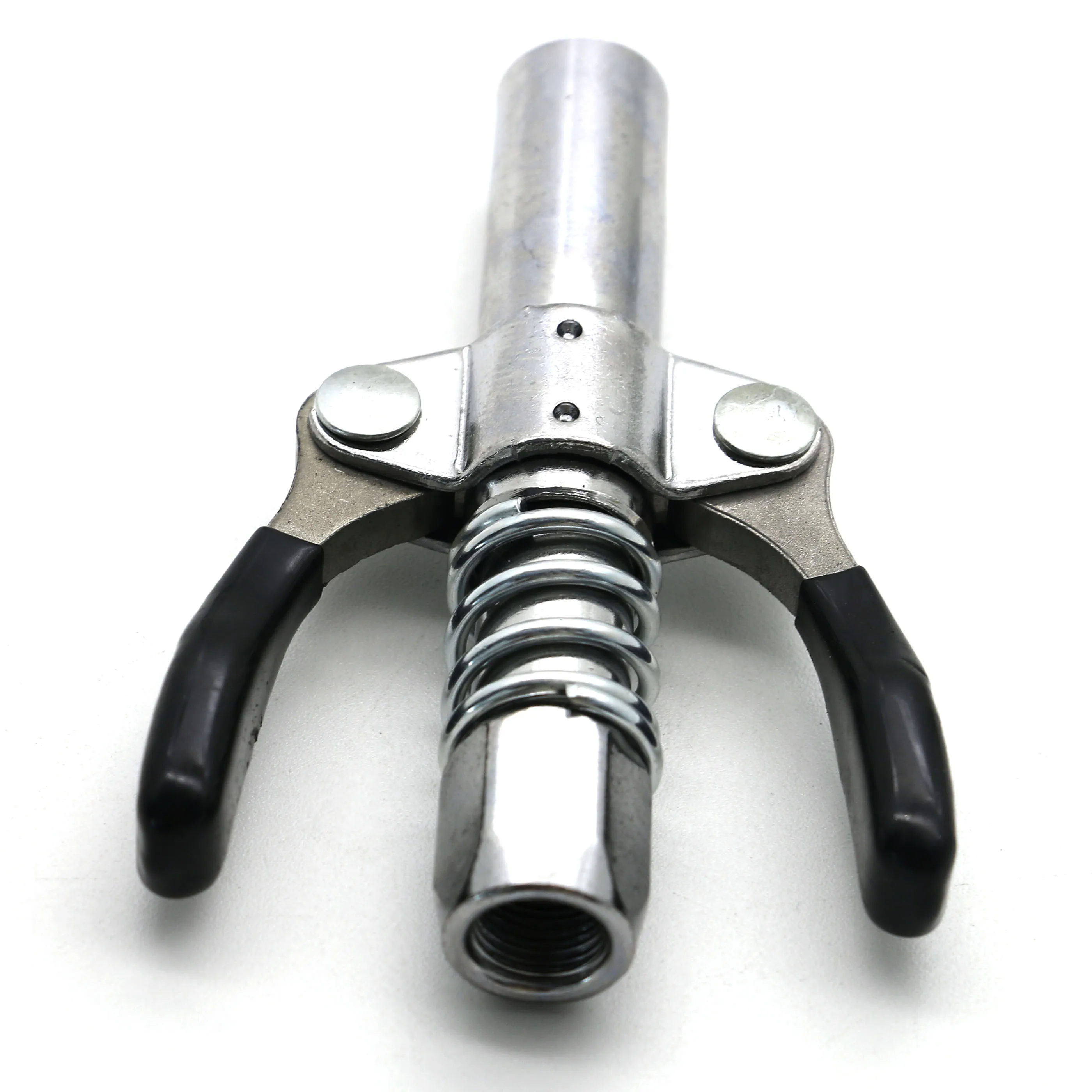 High pressure locking pliers oil nozzle Manual Grease gun nozzle Black sheath Grease Gun Coupler Grease Nipple