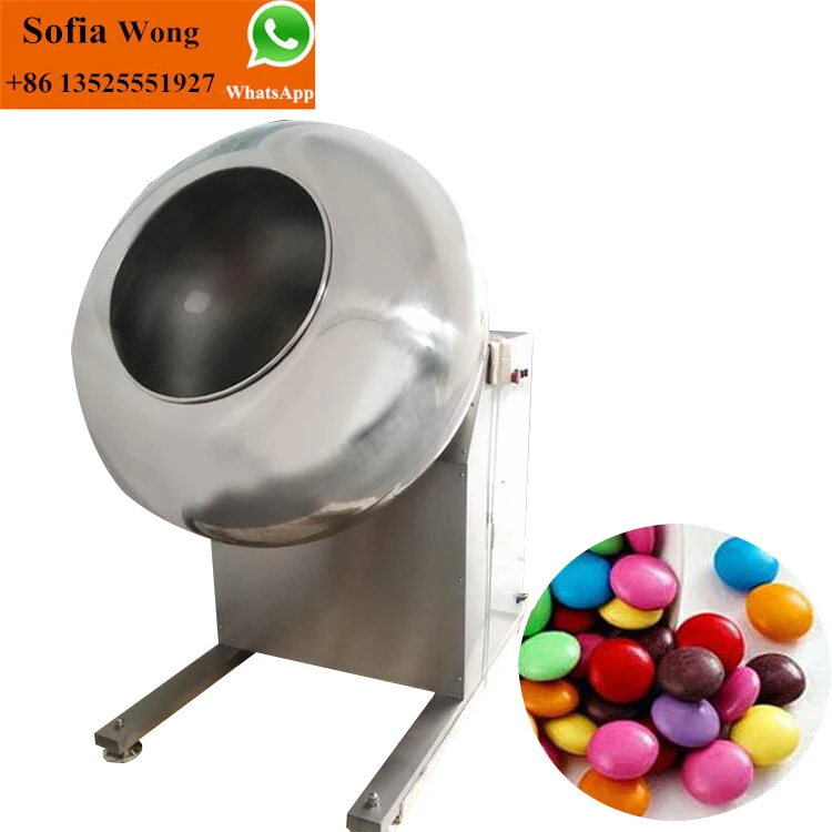 
chocolate candy tablet film coating machine chocolate tempering and enrobing machine 