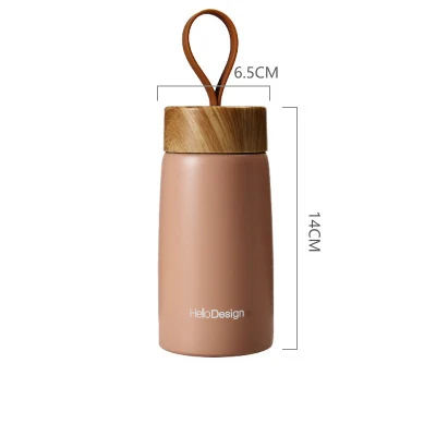 Feiyou small shaker cute 304 stainless steel vacuum insulated thermos flask water bottle with custom logo