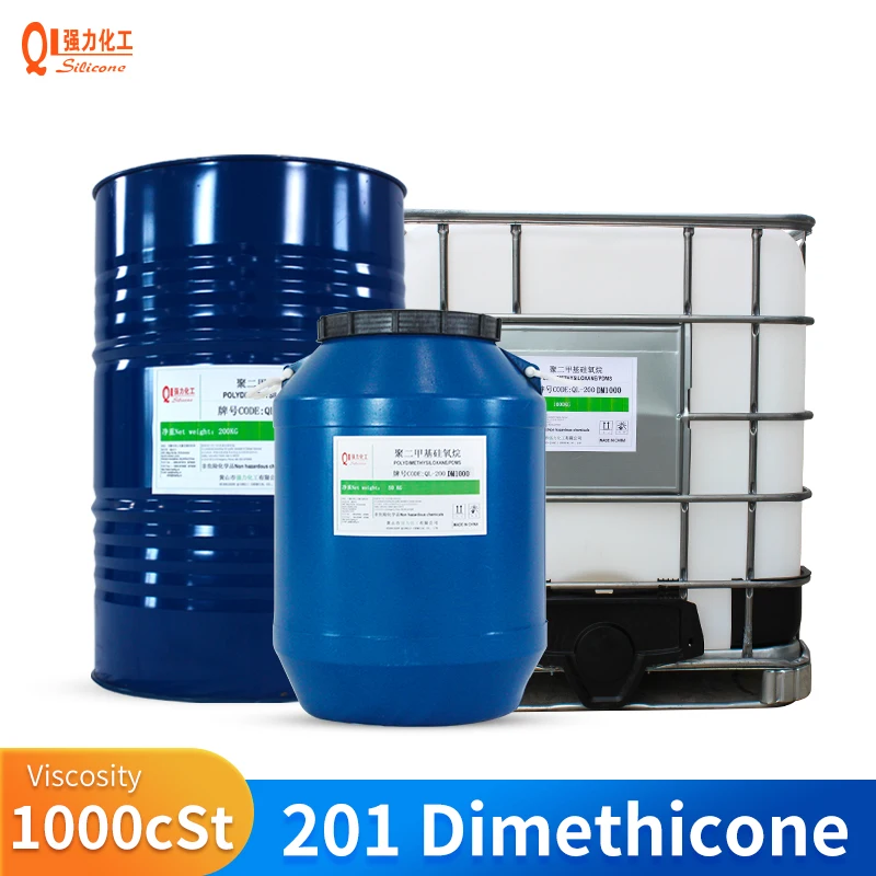 Polydimethylsiloxan PDMS Pure silicone oil for chemicals for making liquid soap surface treatment chemical 1000cst