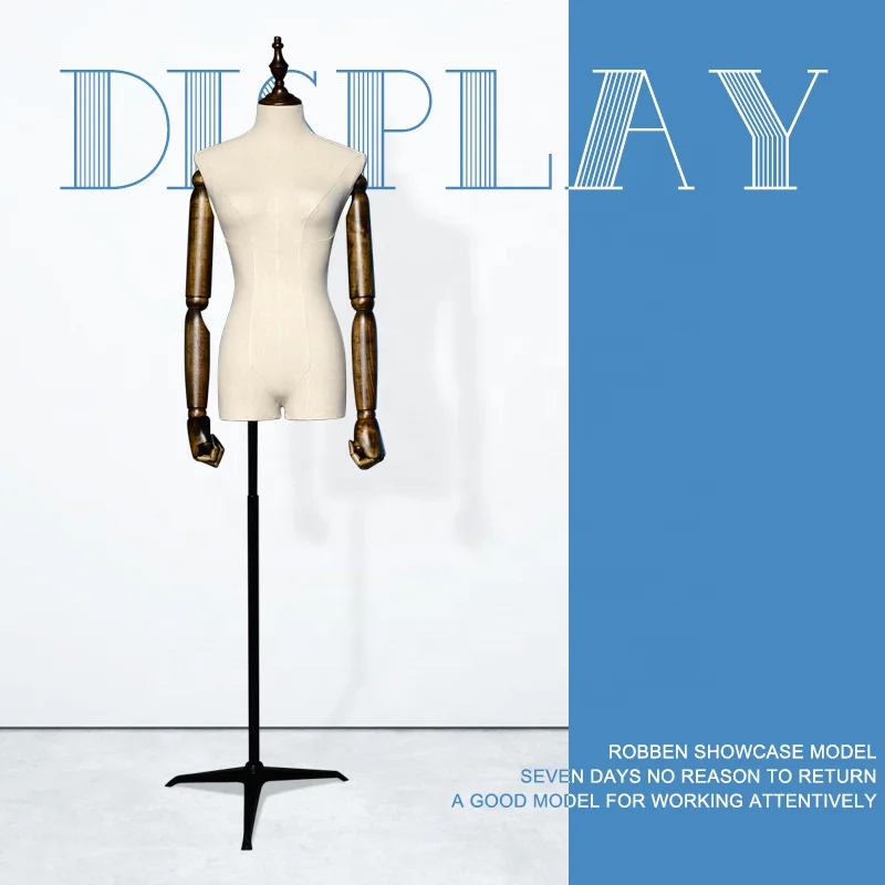 New female model props half body clothing shop model wedding model female mannequin stand