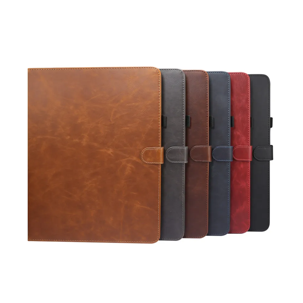New Coming Retro Leather Wallet Credit Card Holder Tablet Case for iPad Pro 11 Pro 12.9 2021, For iPad Pro 11 2021 Case