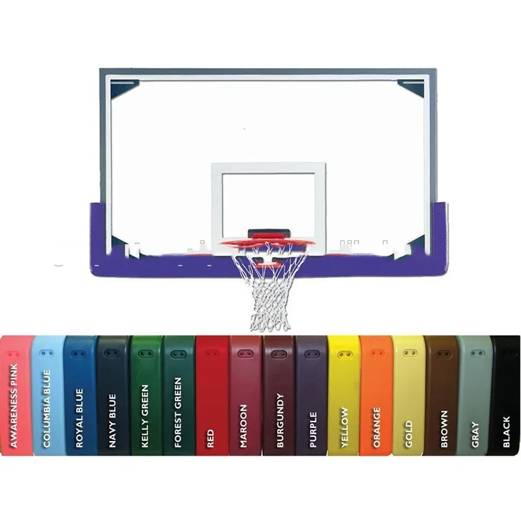 Aluminum Framed acrylic glass basketball backboard