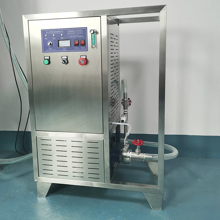 20g portable stainless steel  drinking water swimming pool hospital factory use ozone water treatment machine