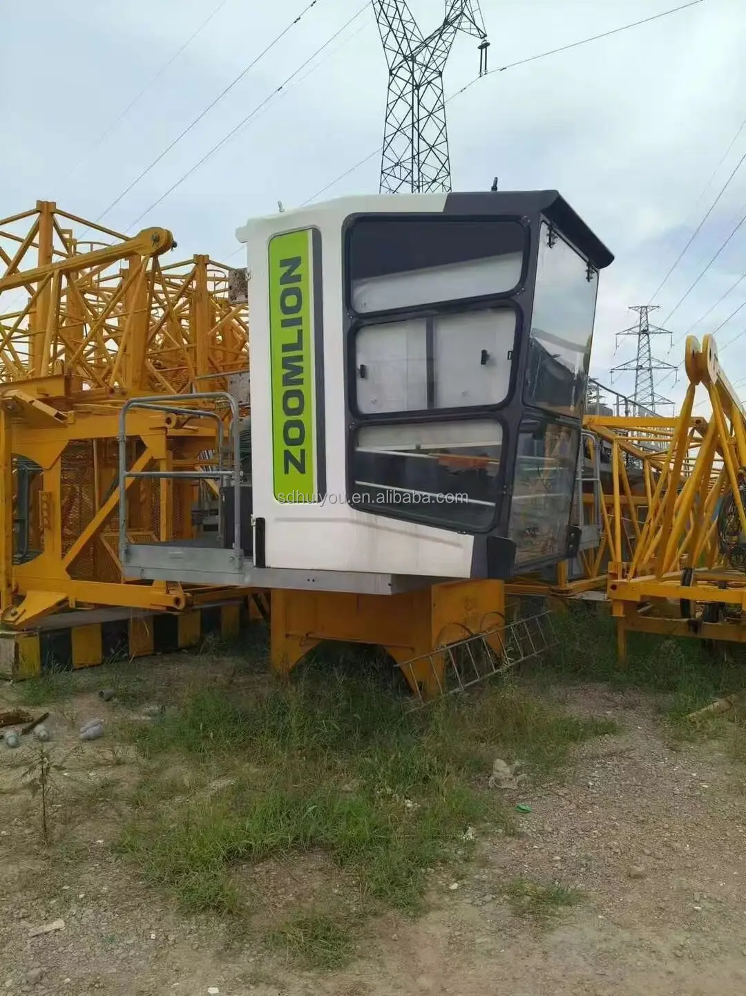 China  Famous Brand Zoomlion Topless Tower Crane Used 6 ton Construction Tower crane for Low Price