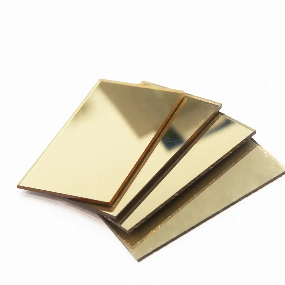 Shuohang Factory directly wholesale Golden Acrylic Mirror,Silver Acrylic Mirror,Colored Acrylic Mirror sheet