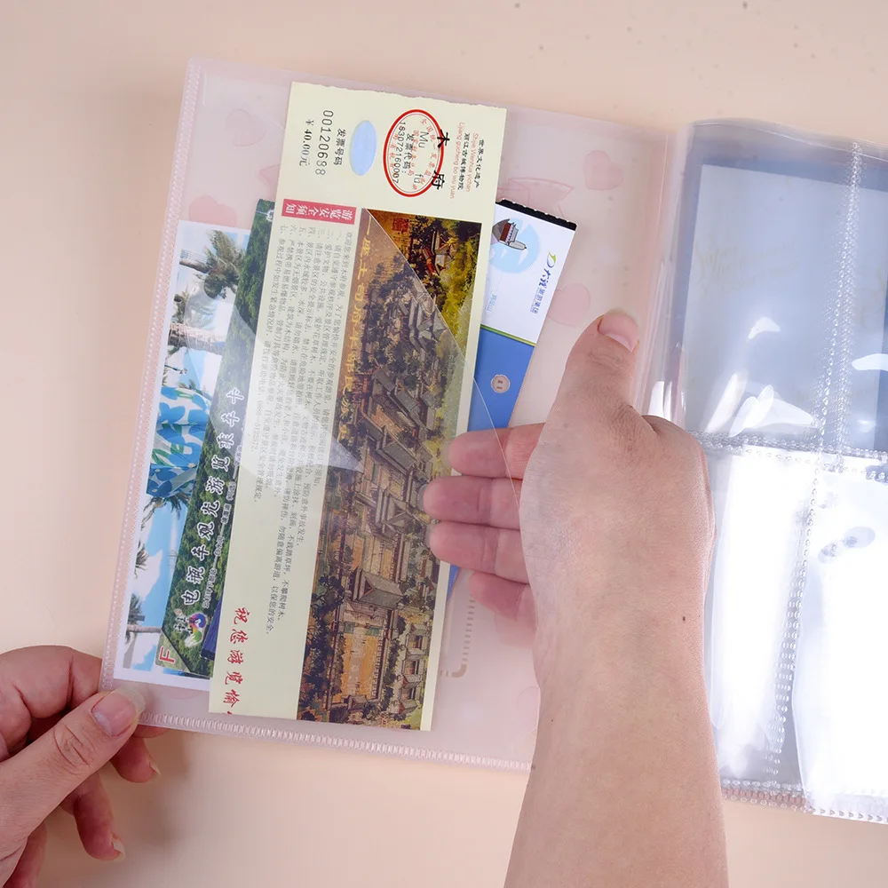 Kawaii Sanrios Binder Photocards Cover Anime Kuromi Melody Pachacco Photo Album Cartoon Collect Book Scrapbook Card Holder Gift