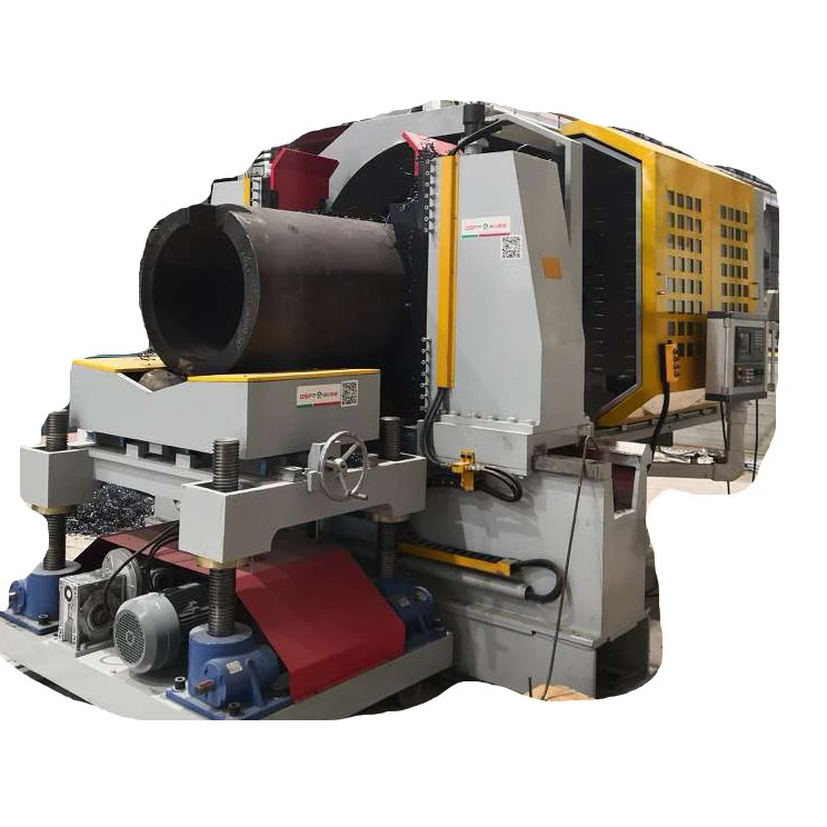 High speed pipe end beveling machine (top & bottom synchronous centering clamping)