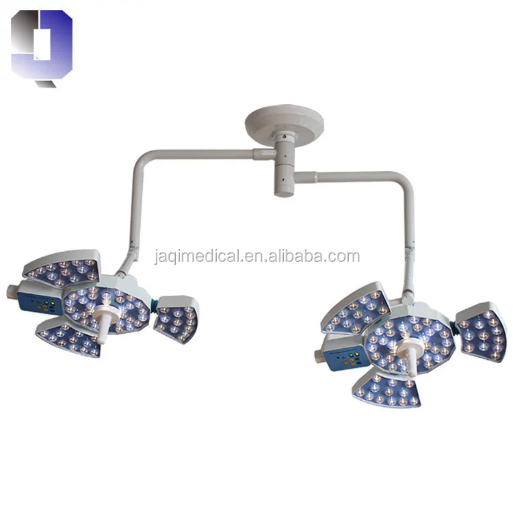  JQ-LED0404-3 двойной головкой 120 000lux LED медицинский хирургический светильник бестеневой рабочий больничное