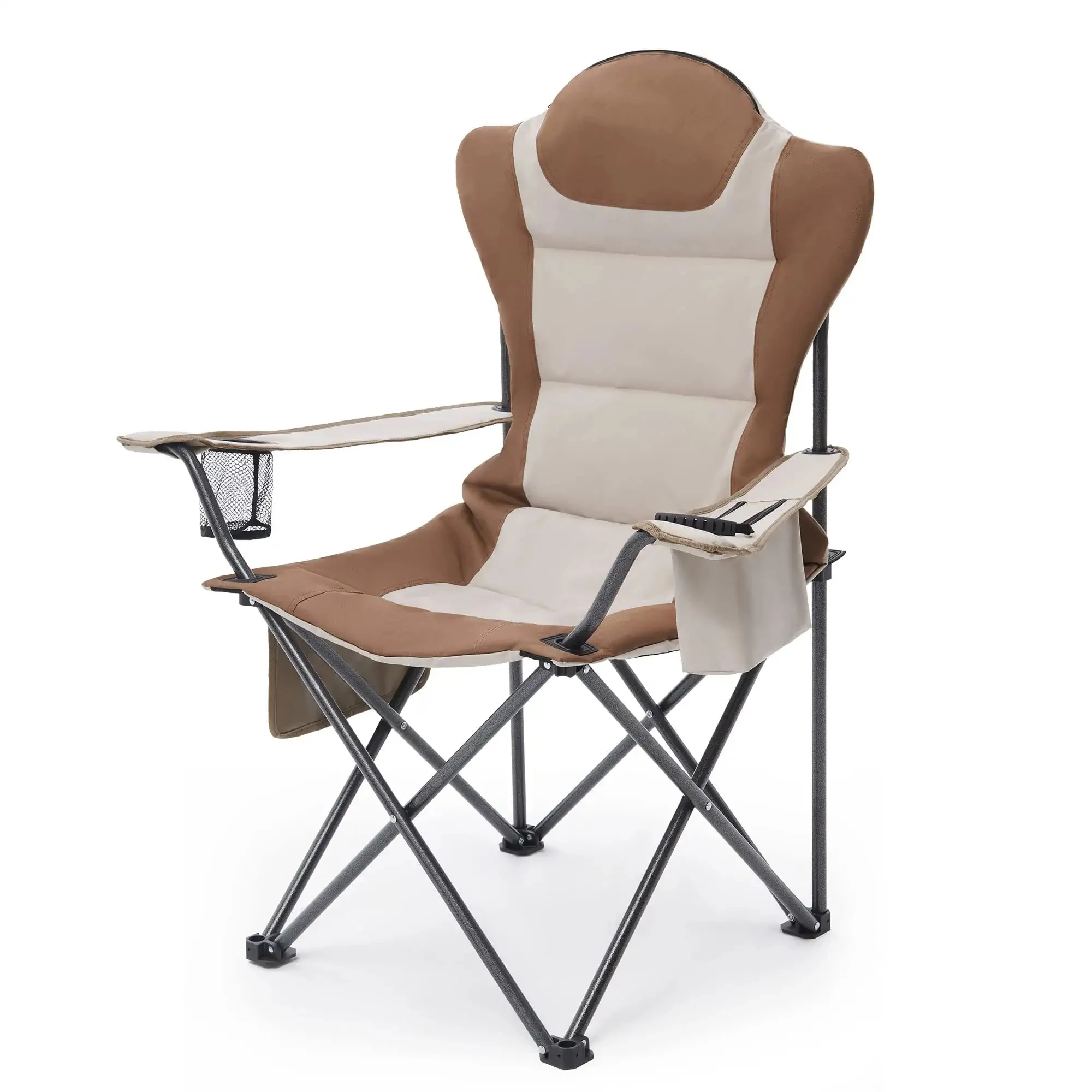 Wholesale Custom High Quality Outdoor Furniture Garden Compact Metal Lightweight Luxury Folding Camping Fishing Chair for Events