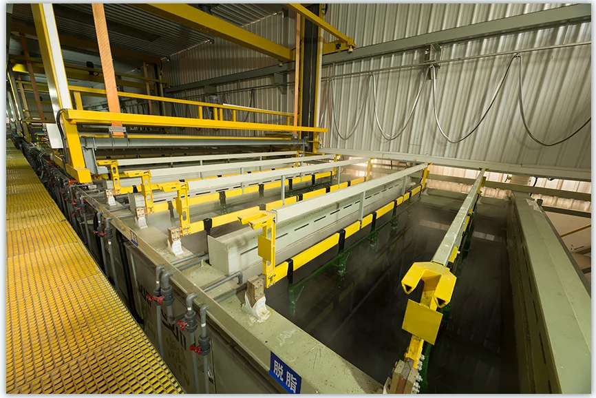 Full automatic rack type metal electroplating line rack galvanizing plating equipment zinc barrel plating plant