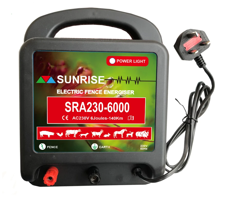High quality and the most powerful 120 KM electric fence energizer