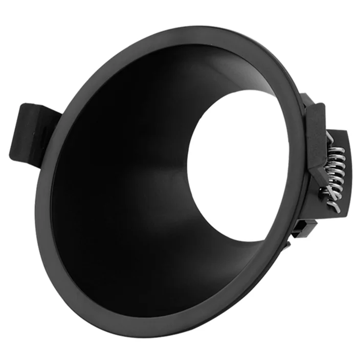 round square 7w 10w 15w mr16 ceiling recessed downlight housing with reflector