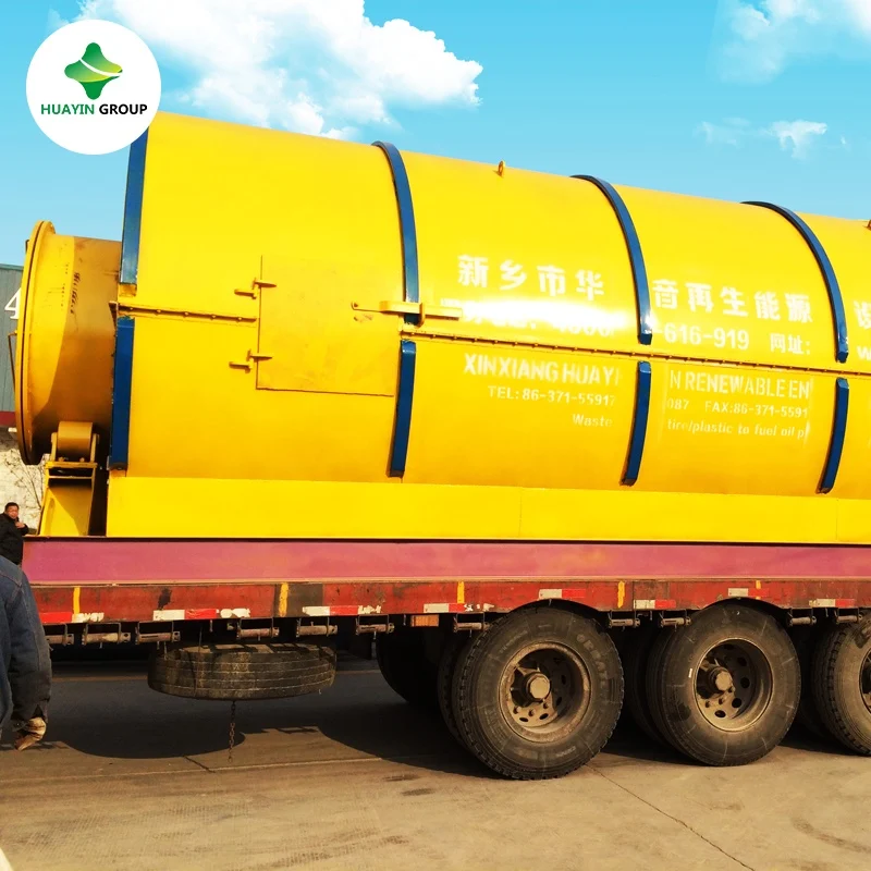 
HY-5 Ton machine pyrolysis of plastic waste recycling to liquid fuel diesel oil reactor 