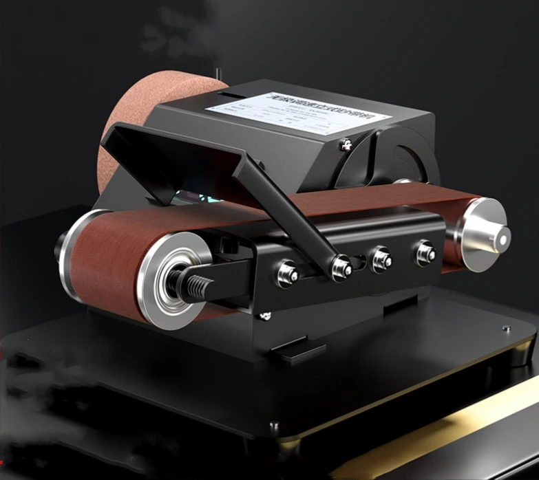 Rechargeable Small Belt Sander Lithium Micro Mini Electric Polishing Machine Knife Sharpening Talisman Sandpaper Machine