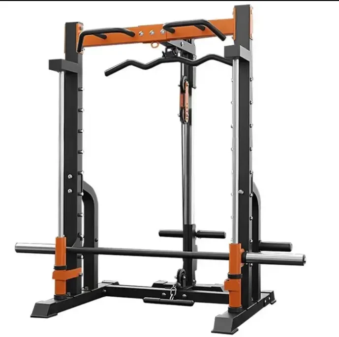 Commercial Gym Training Equipment Smith Machine Barbell Stand for Squat Rack Weightlifting Exercise