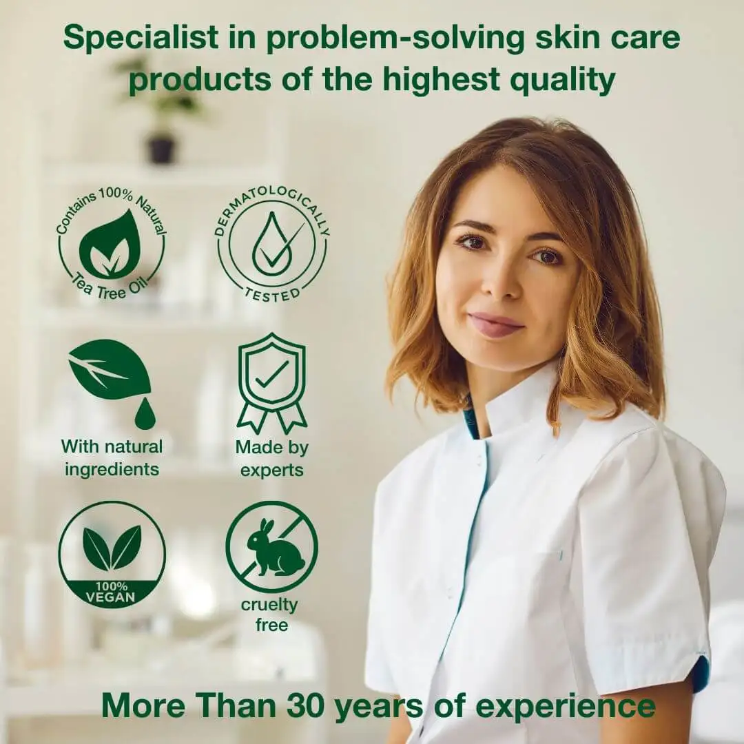 Lemon & Tea Tree Oil shampoo 500ml. Anti dandruff shampoo for men & women. Scalp care for dry scalp, itchy scalp & greasy hair