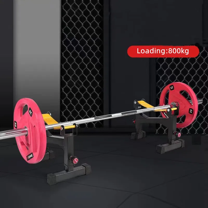 Deadlift Barbell Stand Jack For Loading, Unloading and Changing Weight Plates for Deadlifting, Powerlifting