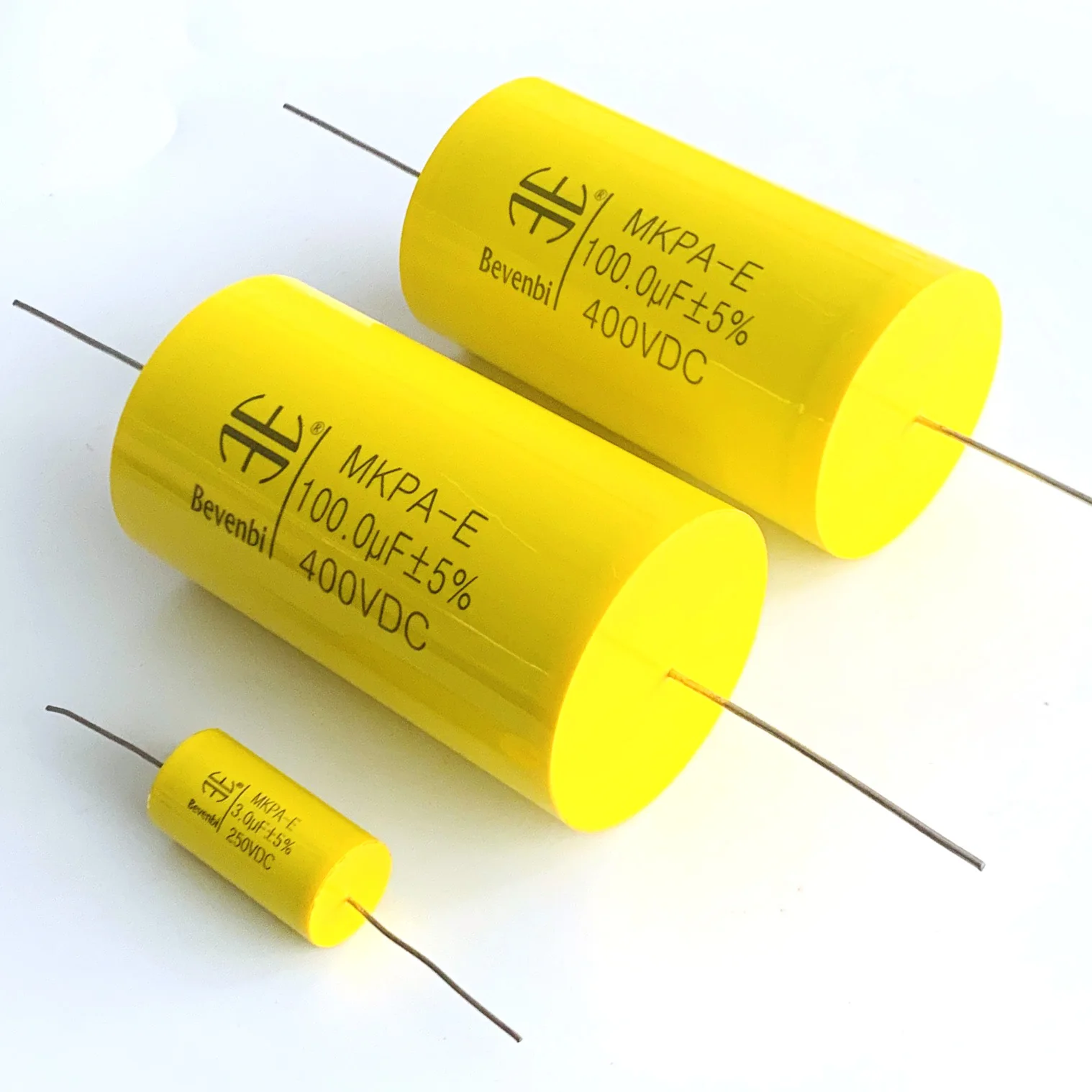 Bevenbi Capacitador de Audio Film Capacitors 100 uf 400v Capacitor Audio Tweeter MKP 250V