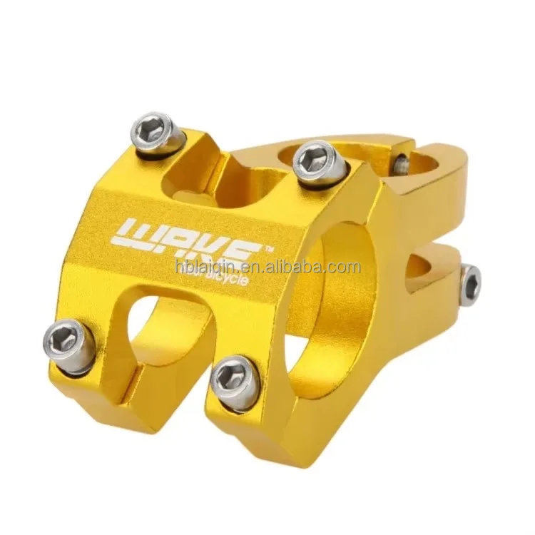 Mountain Bicycle Road Bike Stems 31.8mm 35mm Short Handlebar Stem for MTB BMX Cycling Fixie Gear Handlebar Stem