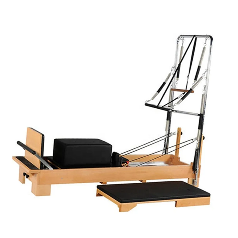 
body clinical gym home fitness pilates reformer with half trapeze 