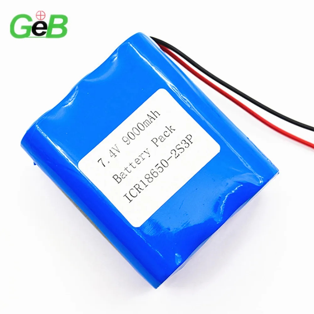 Стандартная литий-ионная аккумуляторная батарея 2S 18650 7 4 v 2 8 2600mah 5200mah 9000mah 12000mAh 10Ah 20Ah литий-ионные элементы