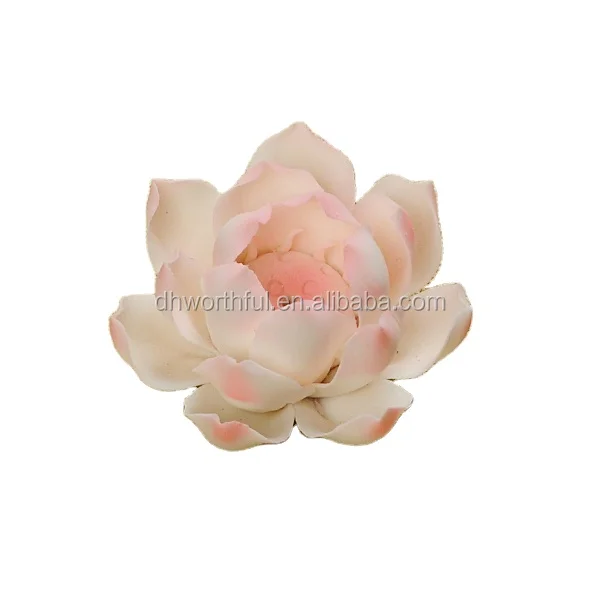 Декоративный керамический держатель для благовоний в форме лотоса дома