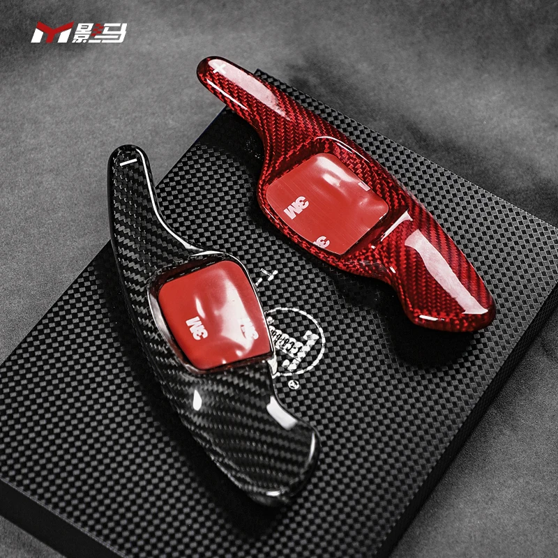 Carbon Fiber Paddle Shifter For Volkswagen Vw Golf Mk8 Golf 8 Carbon Steering Wheel Paddle Shifters