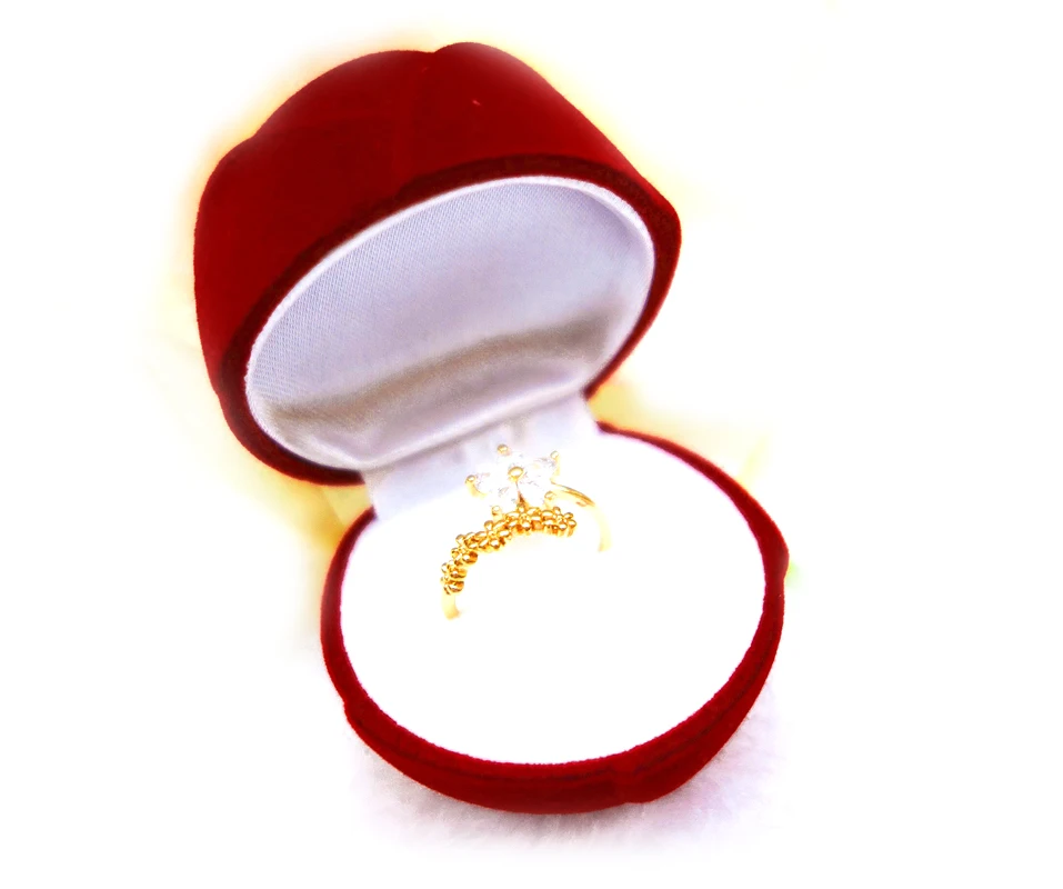 Flap design jewelry box paper with satin fabric inside wholesale