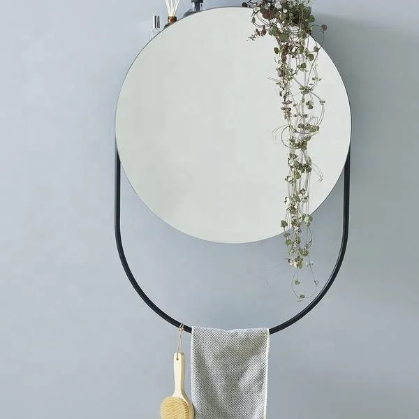 Belleworks OEM ODM ручная пресс-форма для эспехо настенные зеркала домашний декор современный круглый ванная комната висит декоративные настенные зеркала для межкомнатных дверей