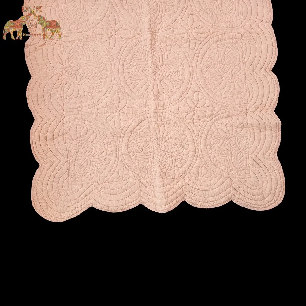 Soft 100% cotton Baby Quilt heirloom baby quilt crib bedding set machine cot Quilt baby blanket