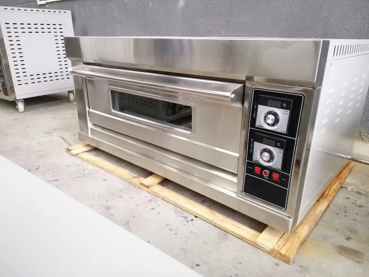 digital panel stainless steel for pizza industry commercial high quality the industry china wholesale industri deck oven