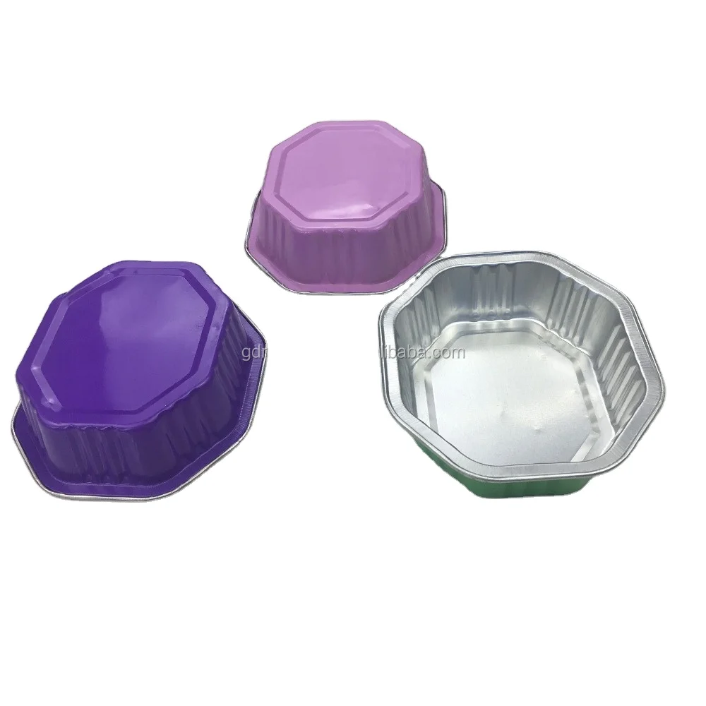Manufacturer high specification color bakery 100ml food packaging aluminum foil container