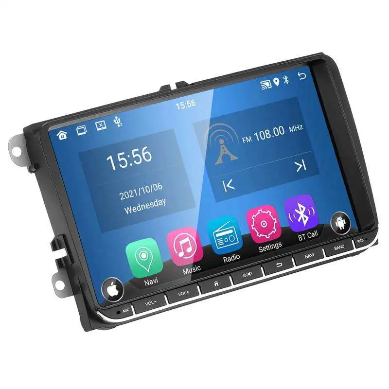 Android 12 Carplay для Volkswagen VW Golf 5 Transporter Passat B6 Polo Jetta Skoda Seat 2Din автомобильное радио мультимедийный плеер GPS