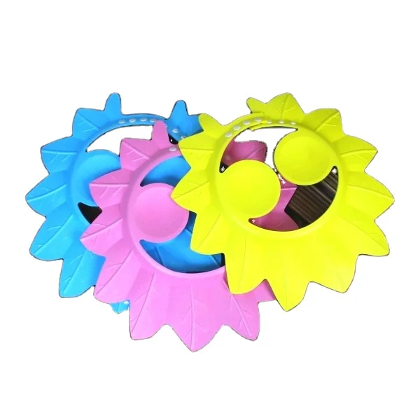 Симпатичная детская водонепроницаемая шапочка безопасная детская шапочка для душа