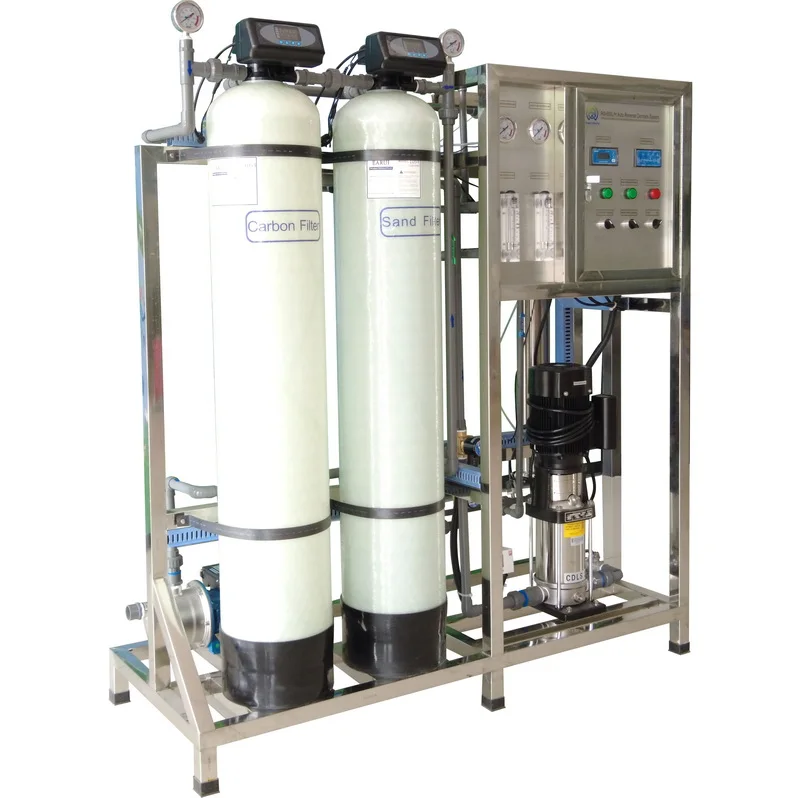 500L PLC smart pure copper water bottle verified drinking water treatment machine domestic water purifier manufacturers in China